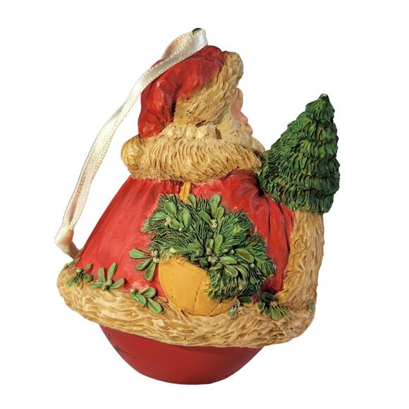 1996 Hallmark Keepsake Evergreen Santa Ornament Special Edition - Picture 8 of 13